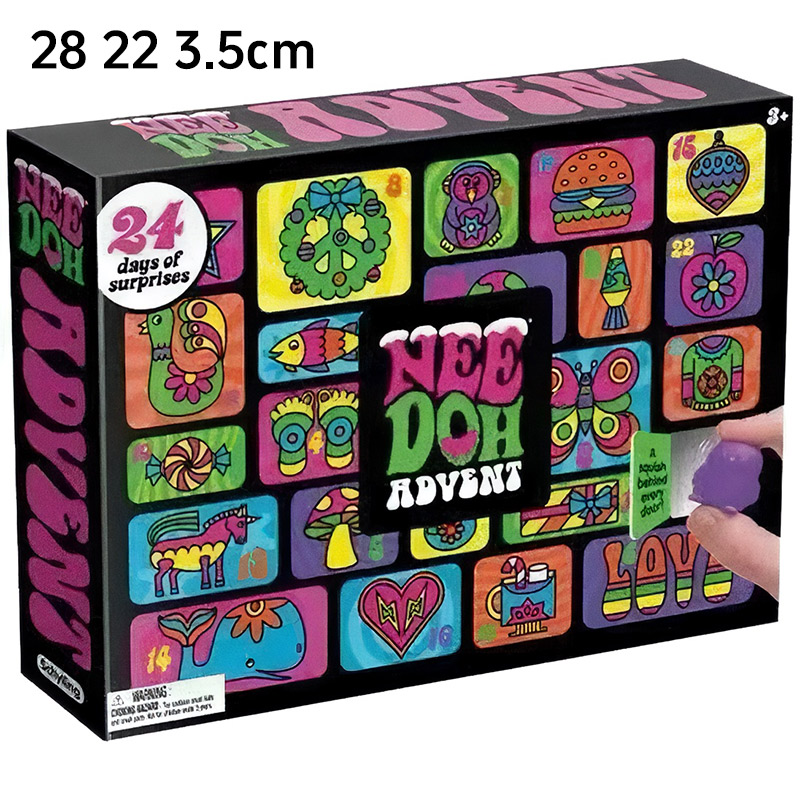 2026 NeeDoh Blind Box Adventsk - Advent Calendar Gift recensie en prijs