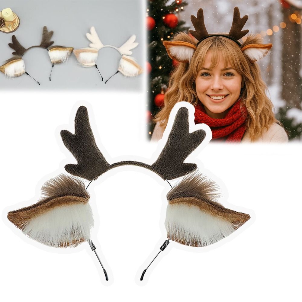 Unisex hertenoren rendiergewei - Reindeer Antlers Headband recensie en prijs
