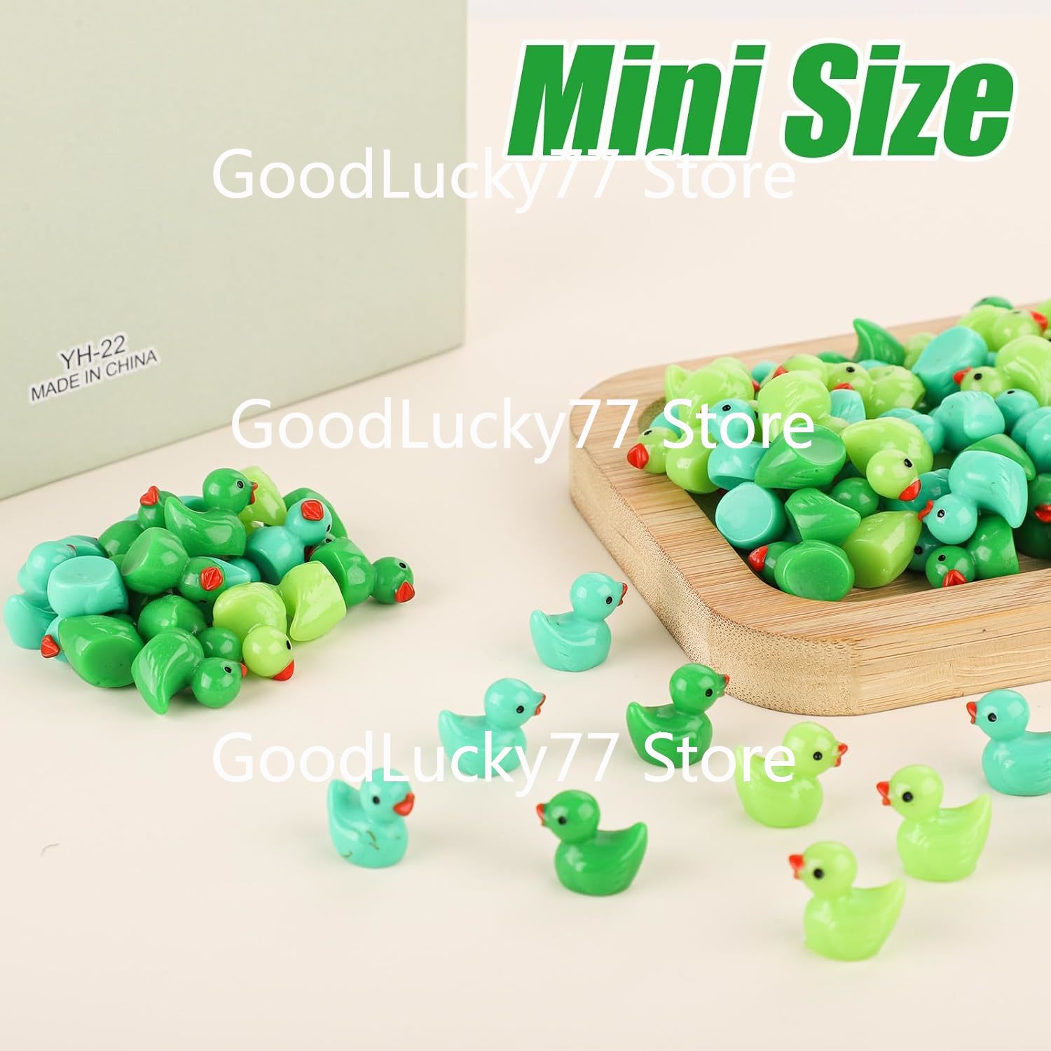 100/50 st Mini Hars Groene Een - Nutcracker Figurine recensie en prijs