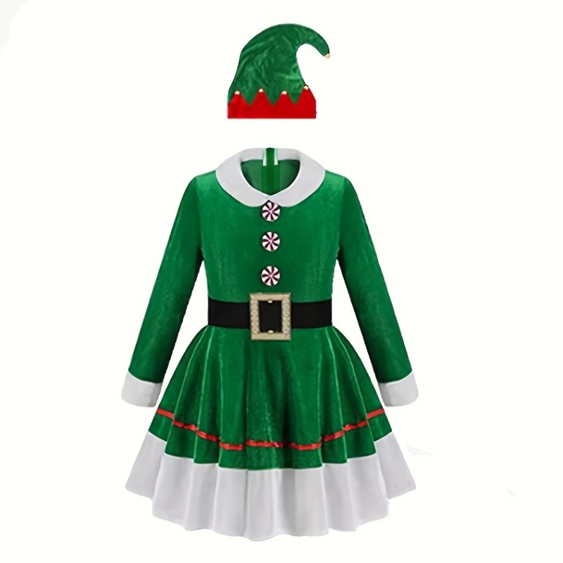 5-delige kerstelfkostuumset vo - Elf Costume Christmas recensie en prijs